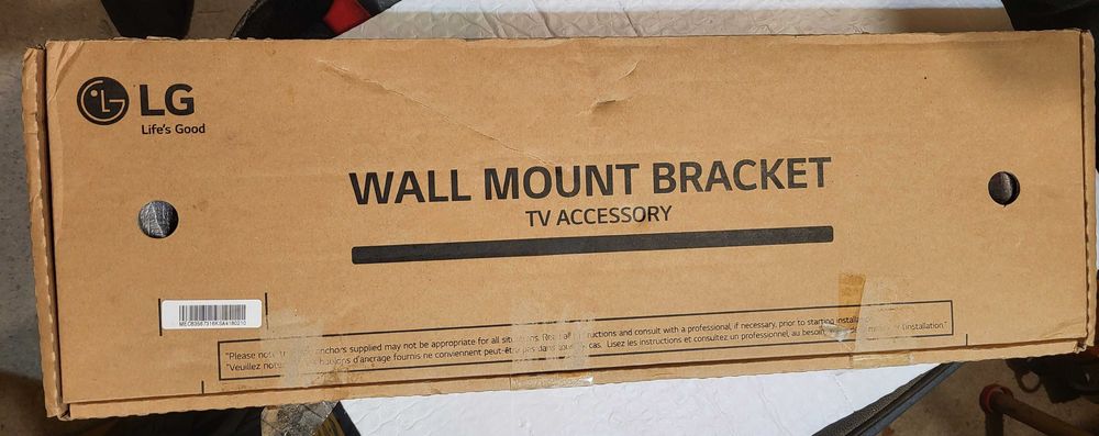 Стойка за телвизор LG OLED TV Slim Wall Mount Bracket - MEC63567316, нова.