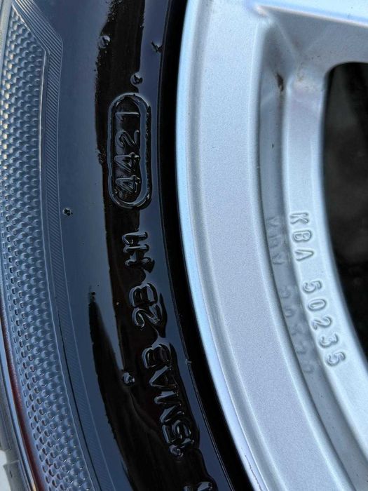 Set roti complet jante VW Passat B8 + anvelope vara HANKOOK 225/50 R17