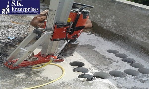 Алмазное бурение отверстий