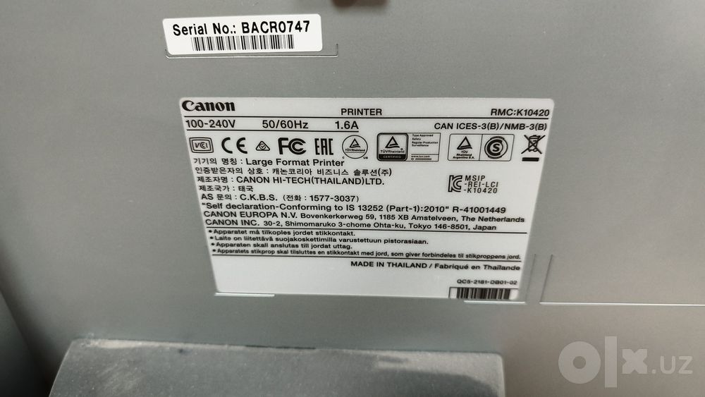 Canon plotter IPF670 б.у на запчасть