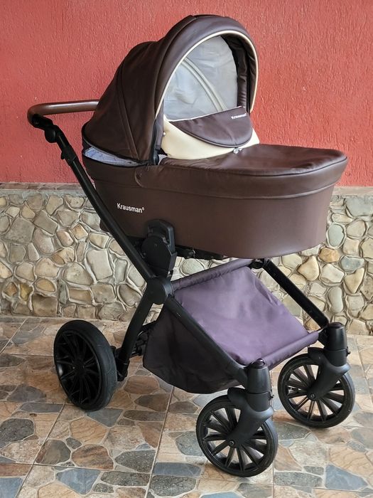 Carucior copii 3in1 Krausman / Căruț pliabil sport / Tricicleta