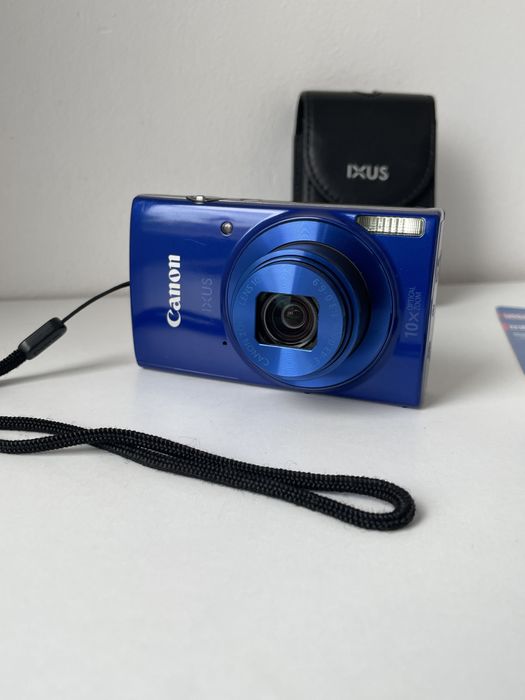 Aparat Foto Digital CANON IXUS 190 Blue 20.0MP 10X Optical Zoom CCD Sensor
