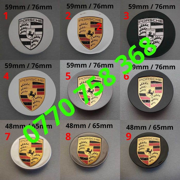 Capace jante aliaj AUDI BMW Land Rover Mercedes Porsche Ford Skoda VW