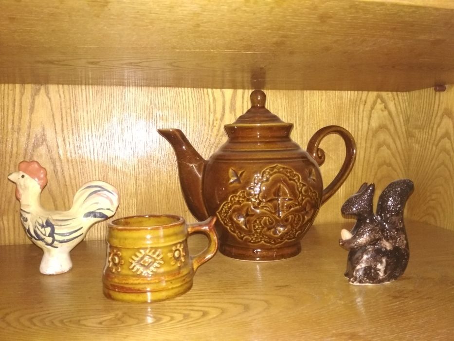 Реритет, посуда из СССР