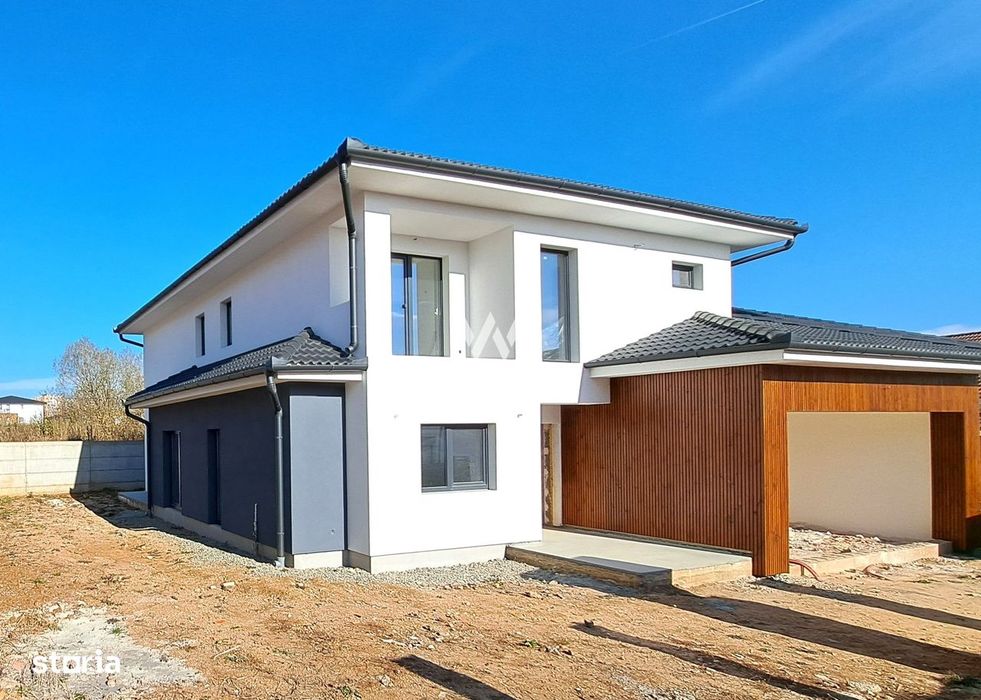 Casa Sibiu, Selimbar - 5 camere, 3 bai, garaj -