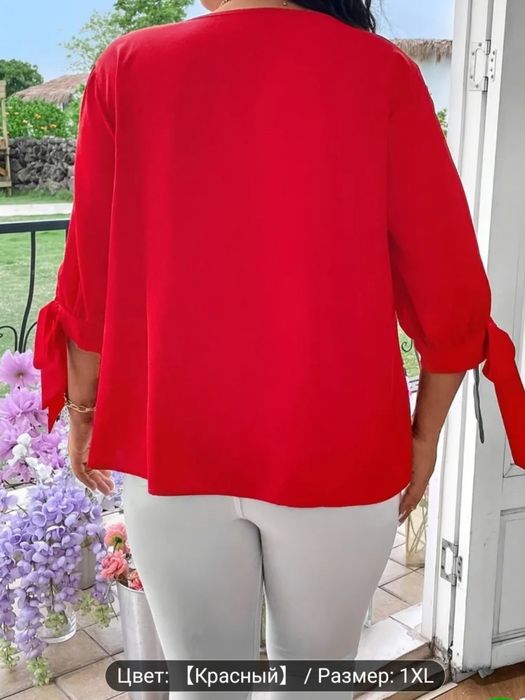Продам блузку кофту красный