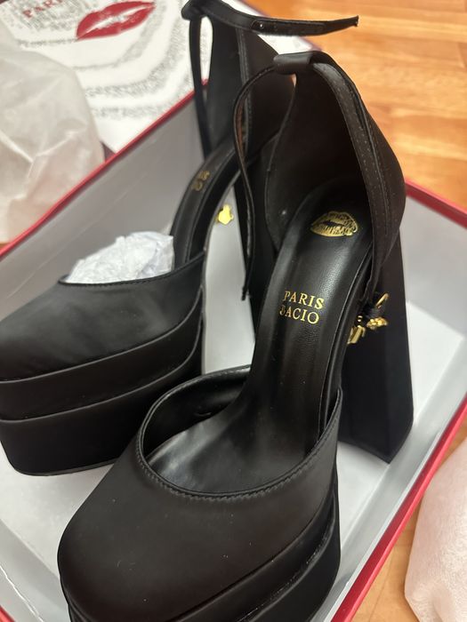 черные туфли paris bacio