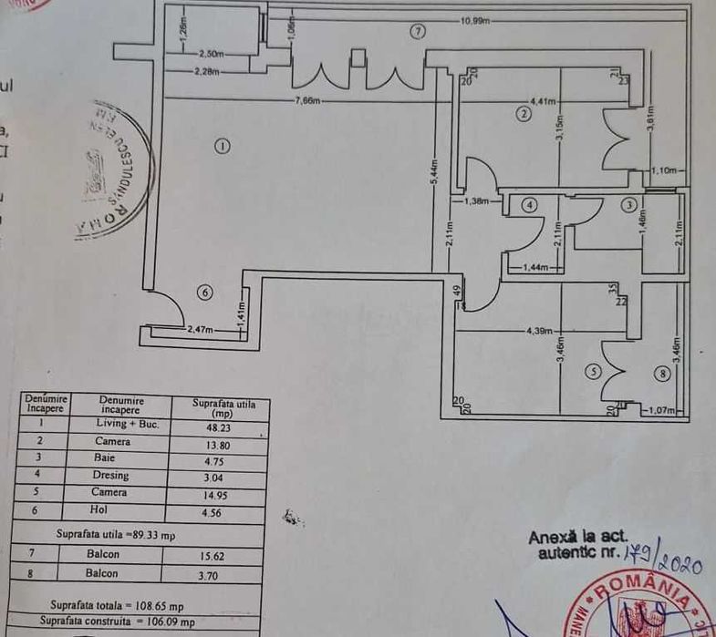 Apartament 3 camere Bulevard - Râmnicu Vâlcea