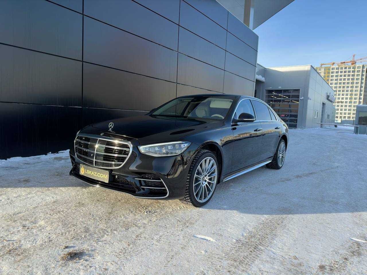 С ВОДИТЕЛЕМ! Аренда авто Прокат машины Mercedes Мерседес S class W 223 - Аренда  авто Астана на Olx