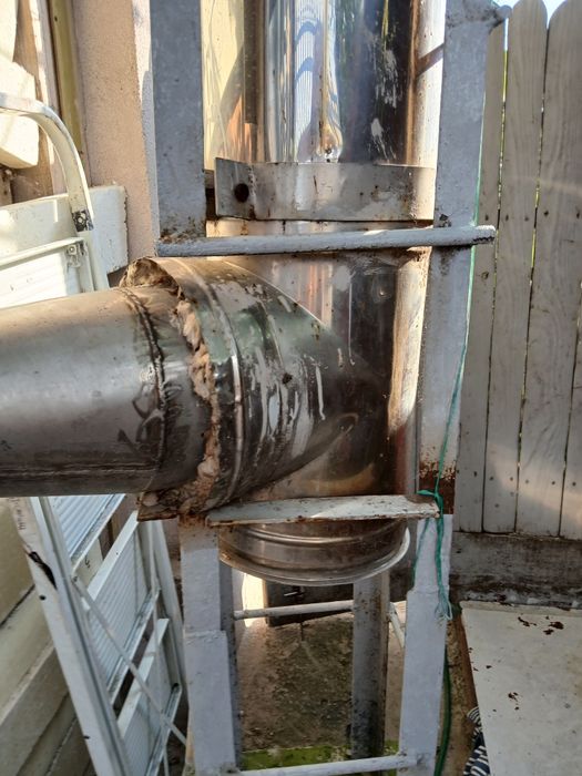 Vand horn dublu izolant inox