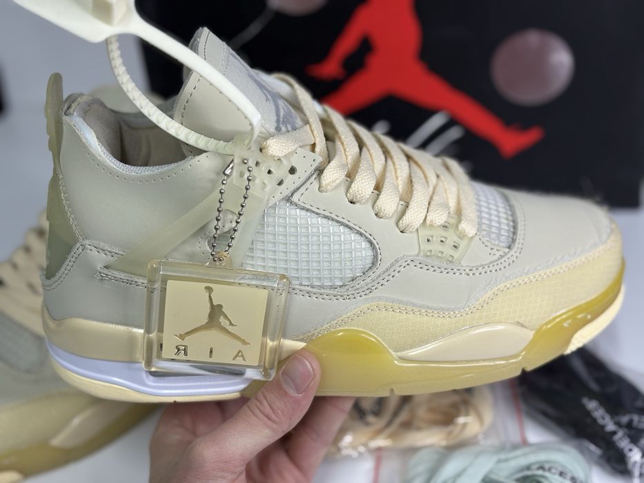 Jordan 4 Retro Off White Sneakers 40-44