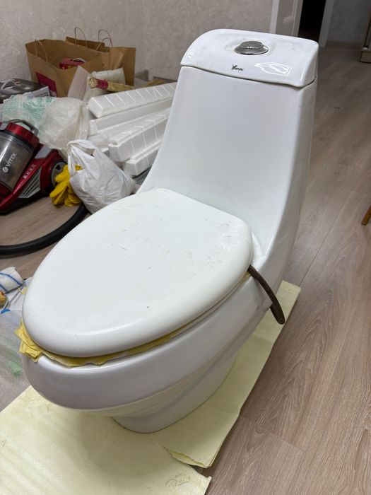 Унитаз б/у в хорошем состоянии