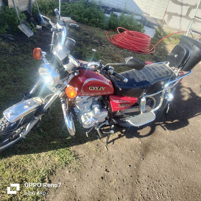 Продам мотоцикл сонлинк 200