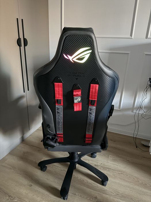 Scaun Gaming ASUS ROG Chariot X Wide SL301W, gri