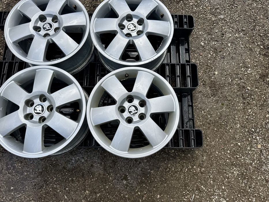 4бр.Алуминиеви джанти 15цола 5x100 за Skoda Fabia,Vw Polo,Seat,Audi A1