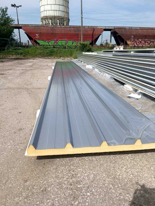 Термопанели - покривни и стенни. Сандвич панели. Аксесоари. Топ цени!