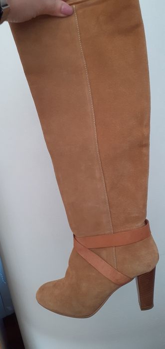 Cizme piele întoarsa