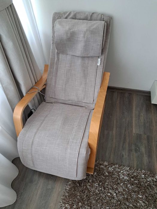 Balansor de masaj cu incalzire si cu telecomanda, OEM, Crem,