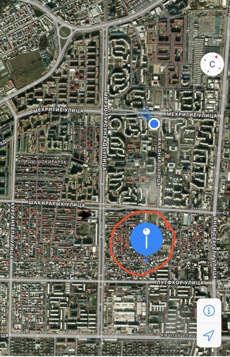 Сергелида курук ер сотилади