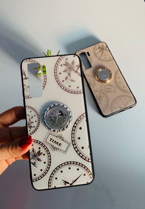Husa pietricele / inel model TIME Huawei P40 Lite 5G