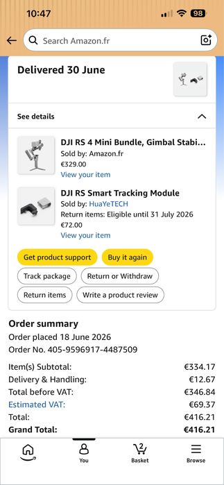 DJI RS Smart Tracking Module ново, неползвано, оригинална опаковка