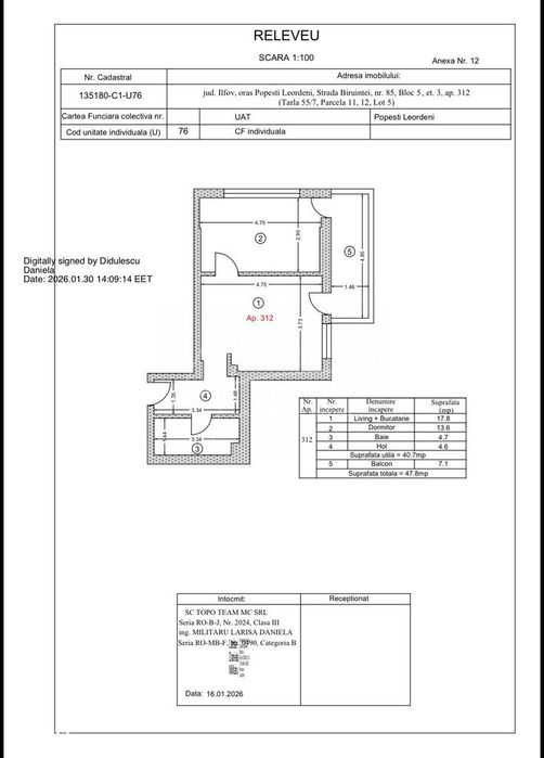 Apartament nou 2026 - Metrou Berceni la 650 m - acte gata - mutare ime