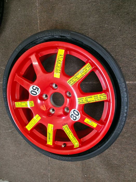 Roata Rezerva SLIM Space-Master 4x4 - 5x130 18'' - OEM VW Touareg / AUDI Q7 / Porsche Cayenne - NOUA !