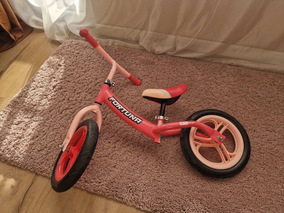 LORELLI Emotion Баланс колело без педали FORTUNA AIR DARK PINK