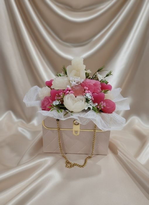 Aranjamente din flori de săpun