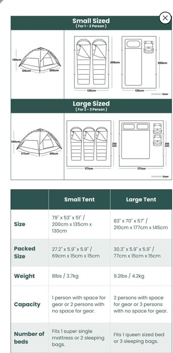 Cort de camping REVOLUTIONAR