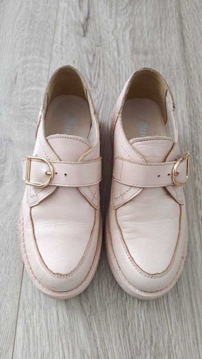 Pantofi eleganti din piele Marelbo fete (6-7 ani)