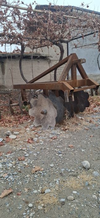 Diskaya barana begona o'tlarga qarshi