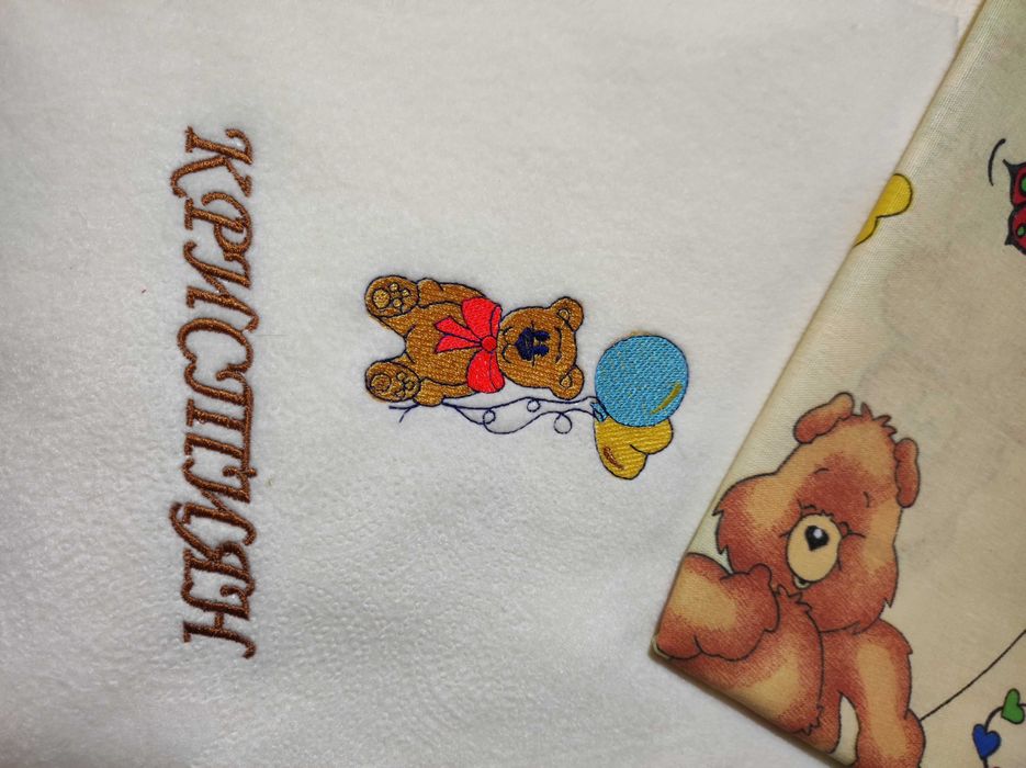 бебешко одеяло с бродерия