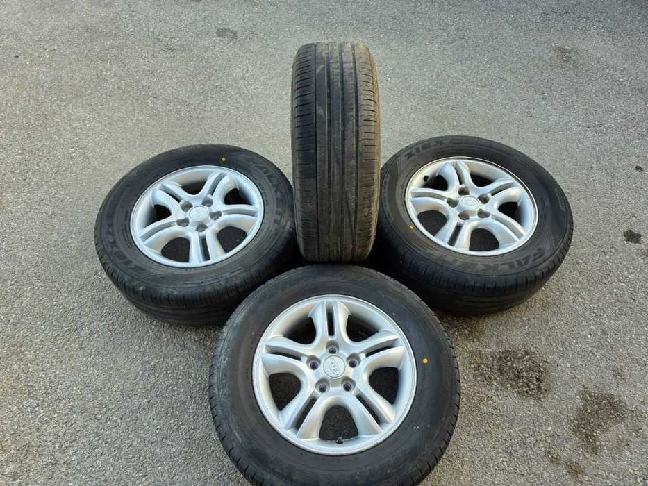 4 бр. Летни гуми 235/60 R16 с алуминиеви джанти 5x114.3 Kia Toyota Hyundai Honda