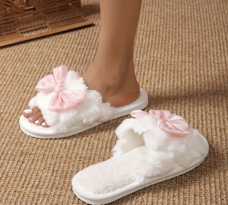 Дамски пухкави чехли