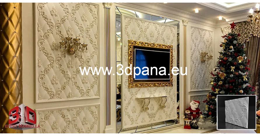 Декоративни 3д панели, стенни облицовки, пана, 0131
