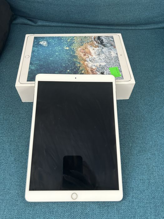 iPad Pro 10.5” 512GB Wi-Fi + Cellular Silver | Impecabil + Cutie
