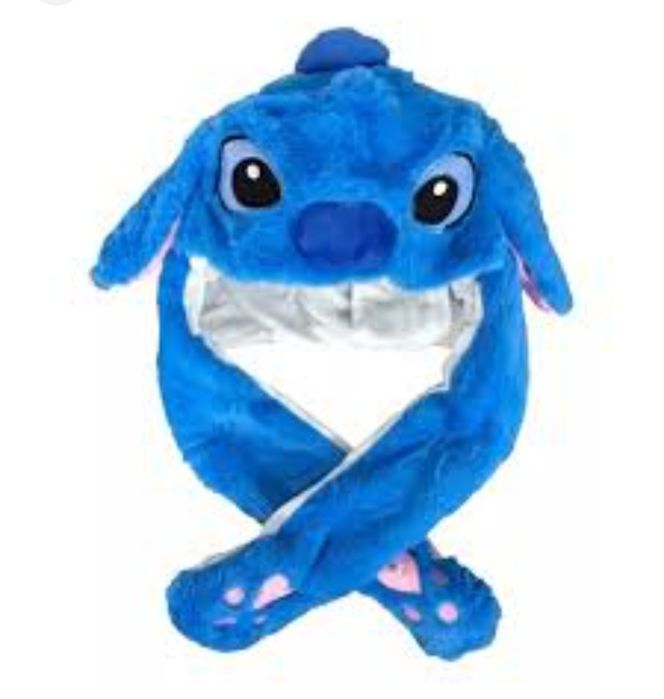 Шапка Стич светеща с мърдащи уши