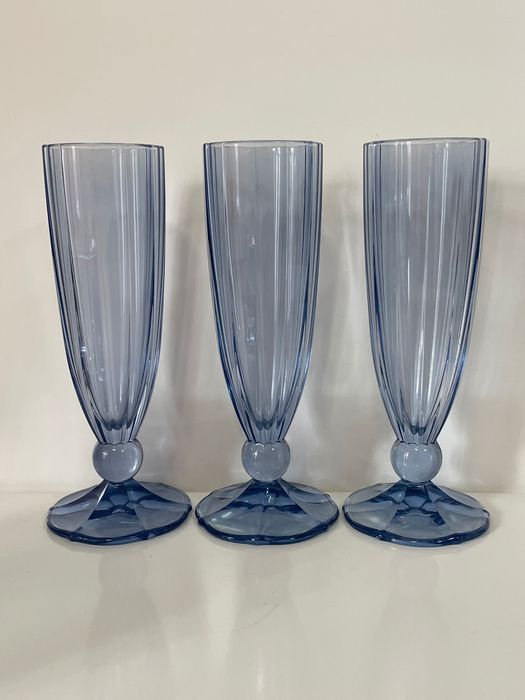 Комплект от 5 сини чаши «Villeroy&boch» колекцията  «Моята градина»