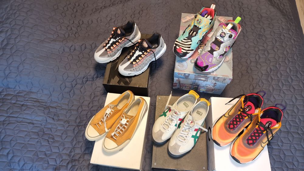 Разчистване Nike ASICS Lacoste Jordan Reebok