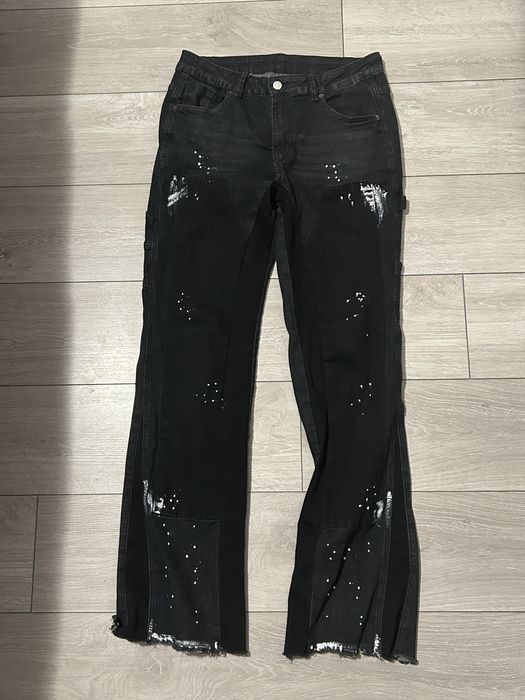 Черни flared дънки S размер