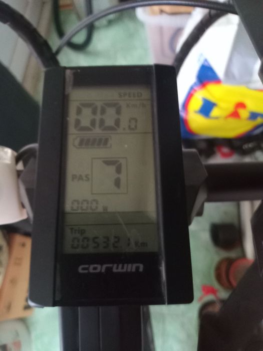 Bicicleta electrică toate piesele sunt Shimano dețin factură și manual