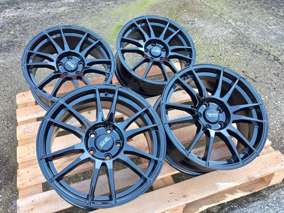 18"O.Z 5x112 Vw Audi Škoda Seat Mercedes 8Ж ет40 Piano Black Чисто Нов