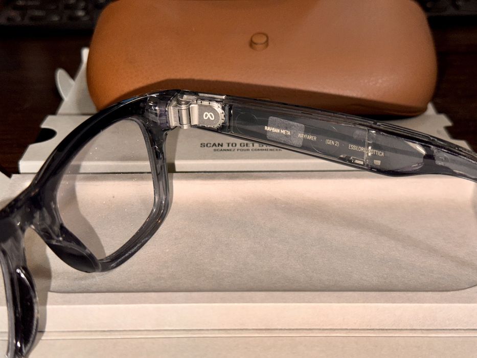 Meta RayBan Gen2 Transparent Grey