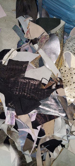 Парчета - естествена кожа