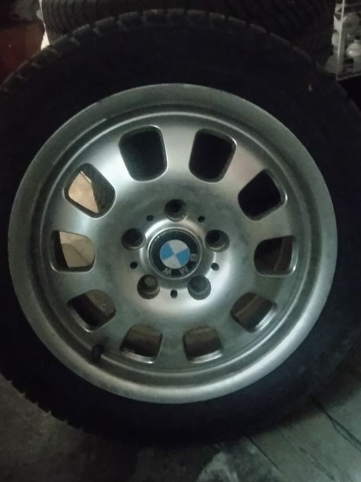 Джанти  5х120/16 за BMW style 34със зимни гуми