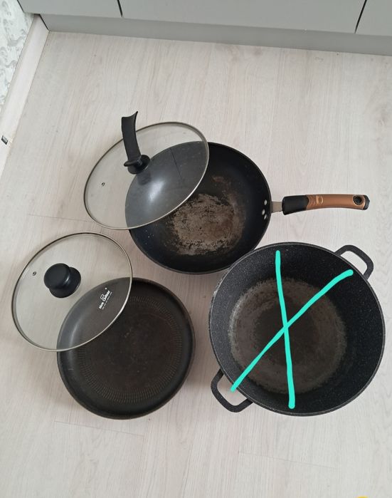 Продам казан и сковородку