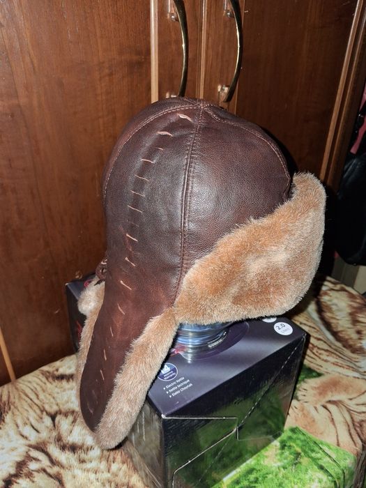 Шапка-ушанка, женская.