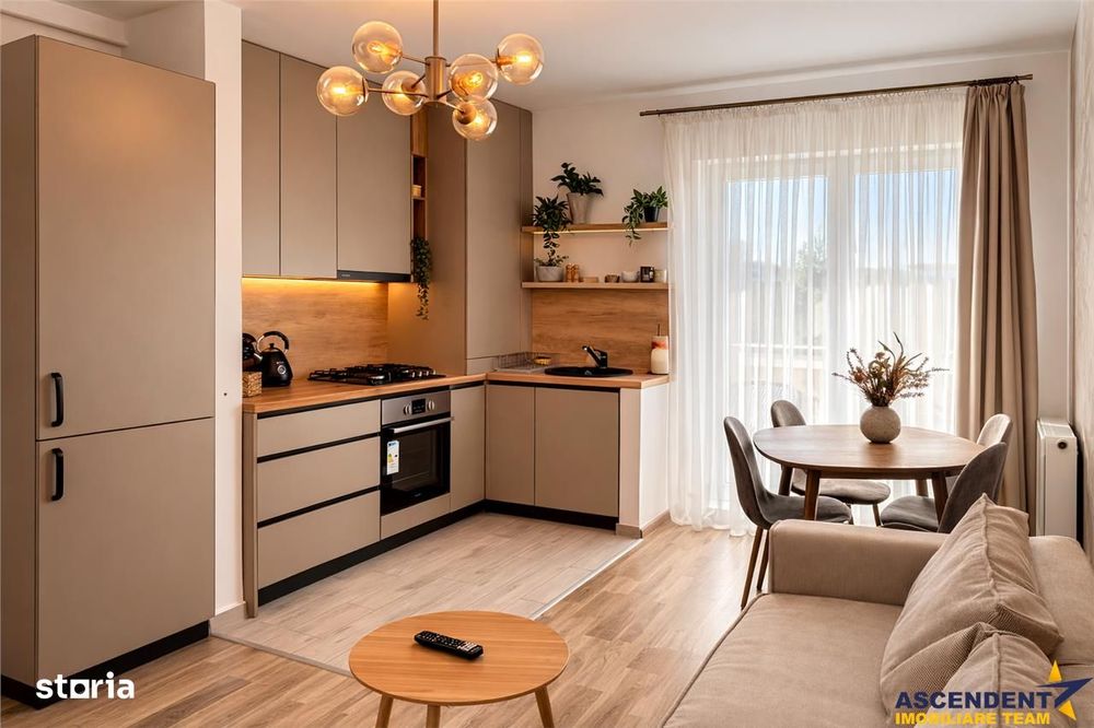 Rezidenta mobilata,utilata,tip studio,terasa, boxa,loc parcare,Tractor