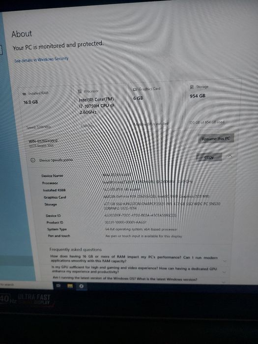 MSI GS75 igravoy noutbuk